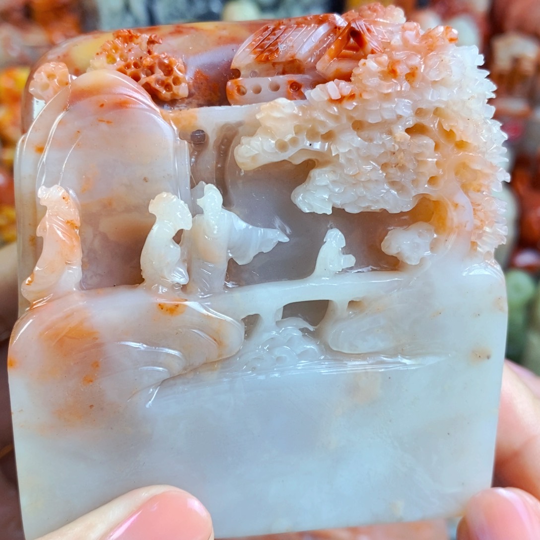 昌化石印石手工篆刻