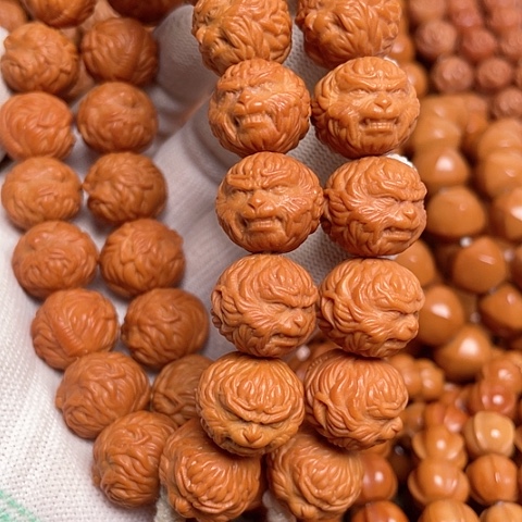 【闪购商品】猴头核桃手串打***车斗战胜佛16