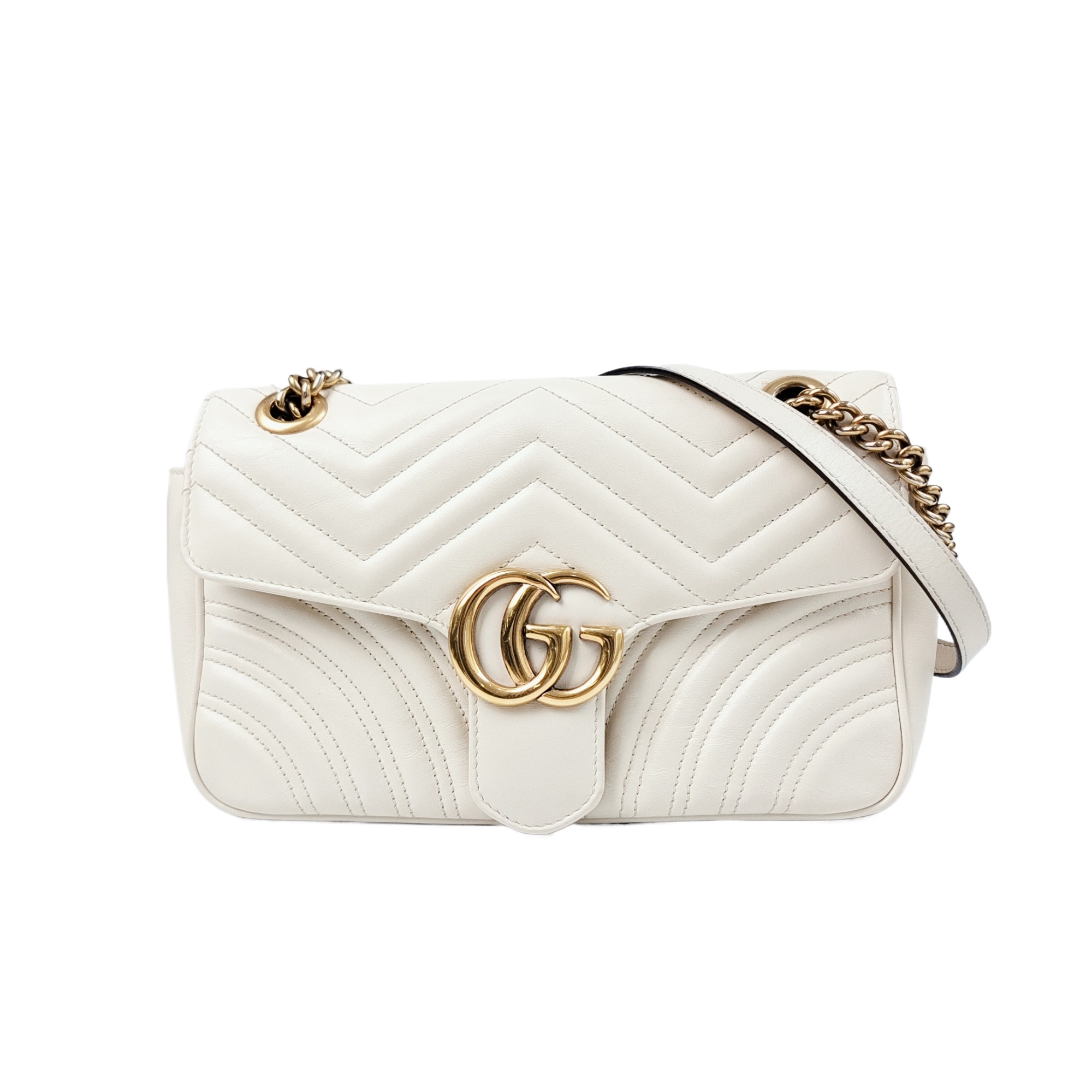 95新 古驰 安洁利严选GG Marmont/BK0157750 斜挎包