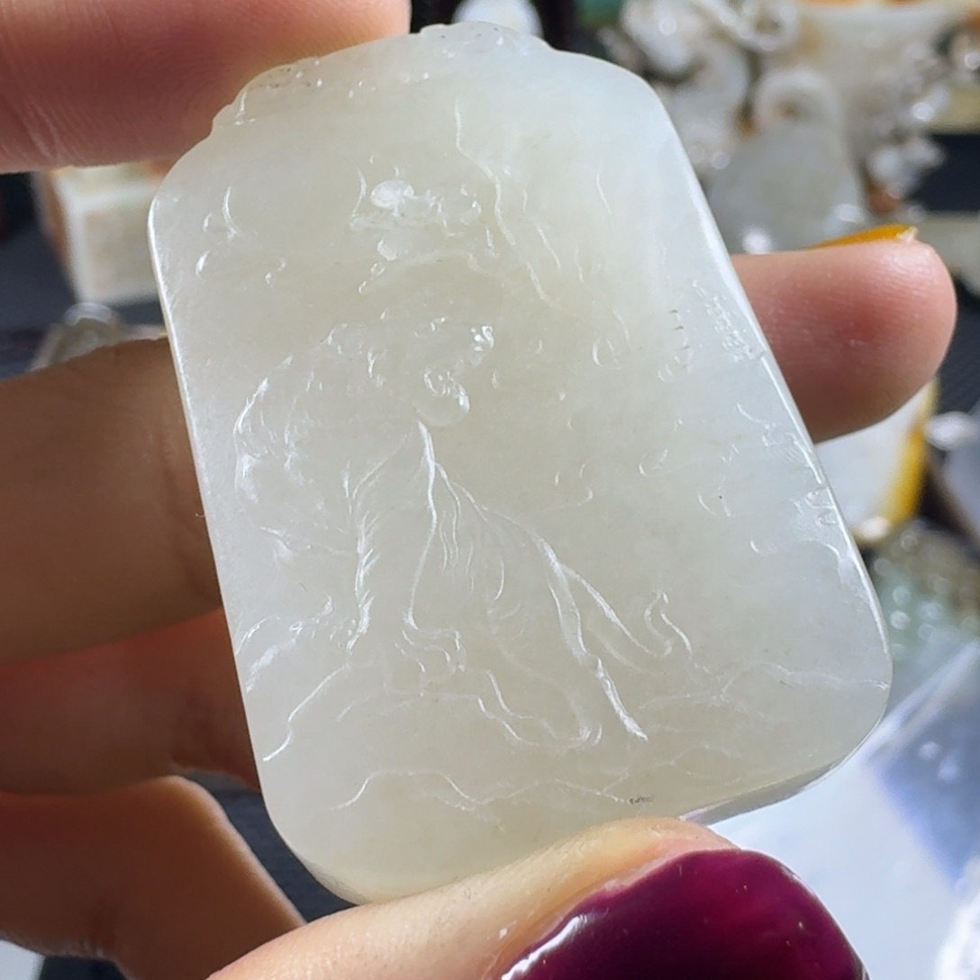 和田玉挂件未镶嵌