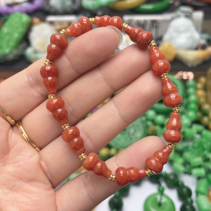 翡翠未镶嵌手链手链26