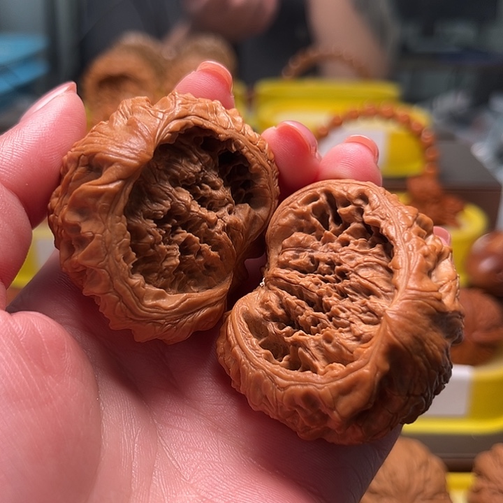 吊坠文玩核桃蛇头