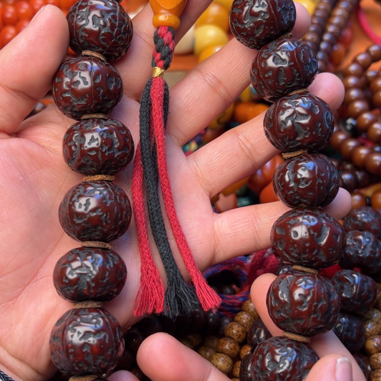 【闪购商品】菩提根/象牙果手串赵*生金刚