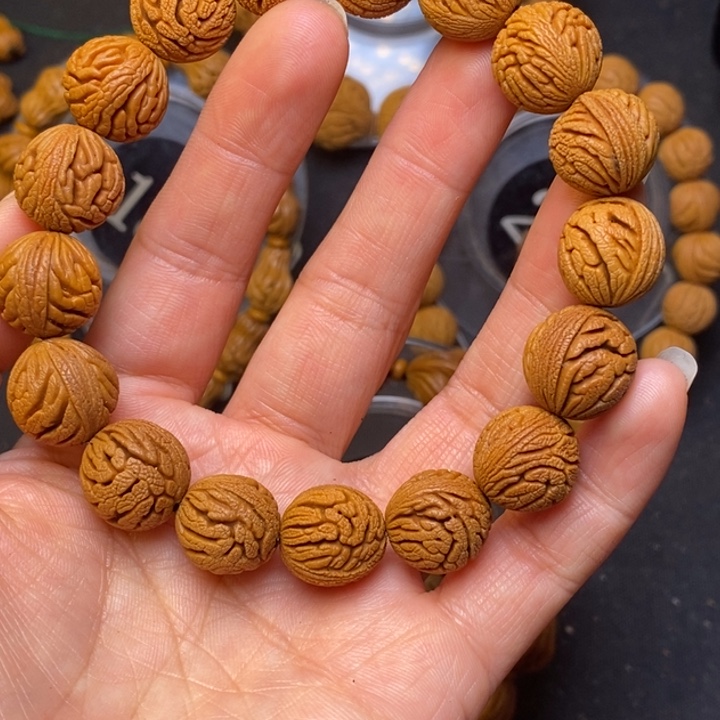 吊坠桃核秦岭龙纹桃核14尺寸