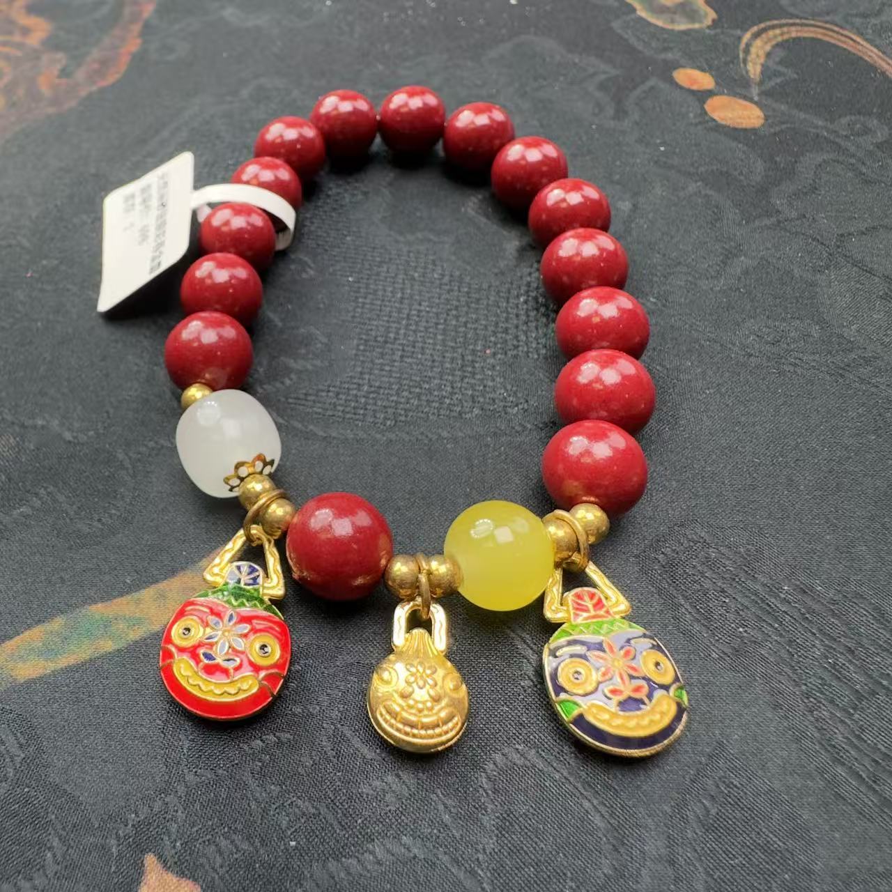 含辰砂工艺品精品手串单圈D 009