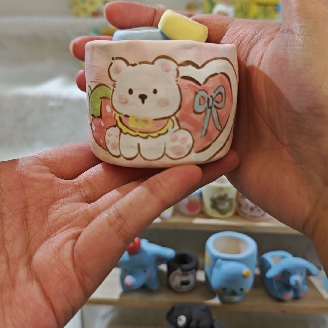晚***ﾞ满29.9包邮手工花盆