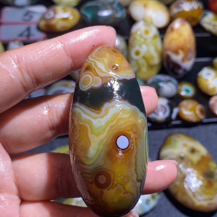 玛瑙/玉髓未镶嵌吊坠(不含链)179