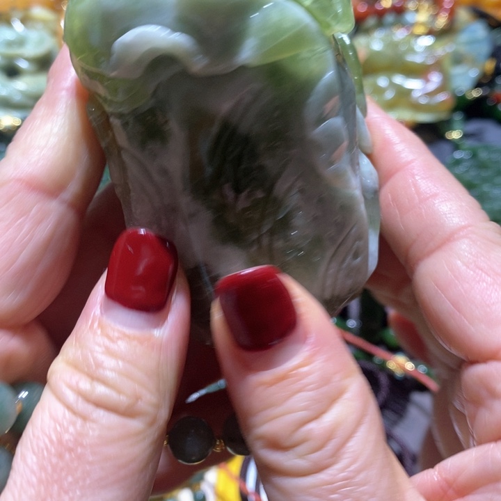 岫玉毛衣链未镶嵌