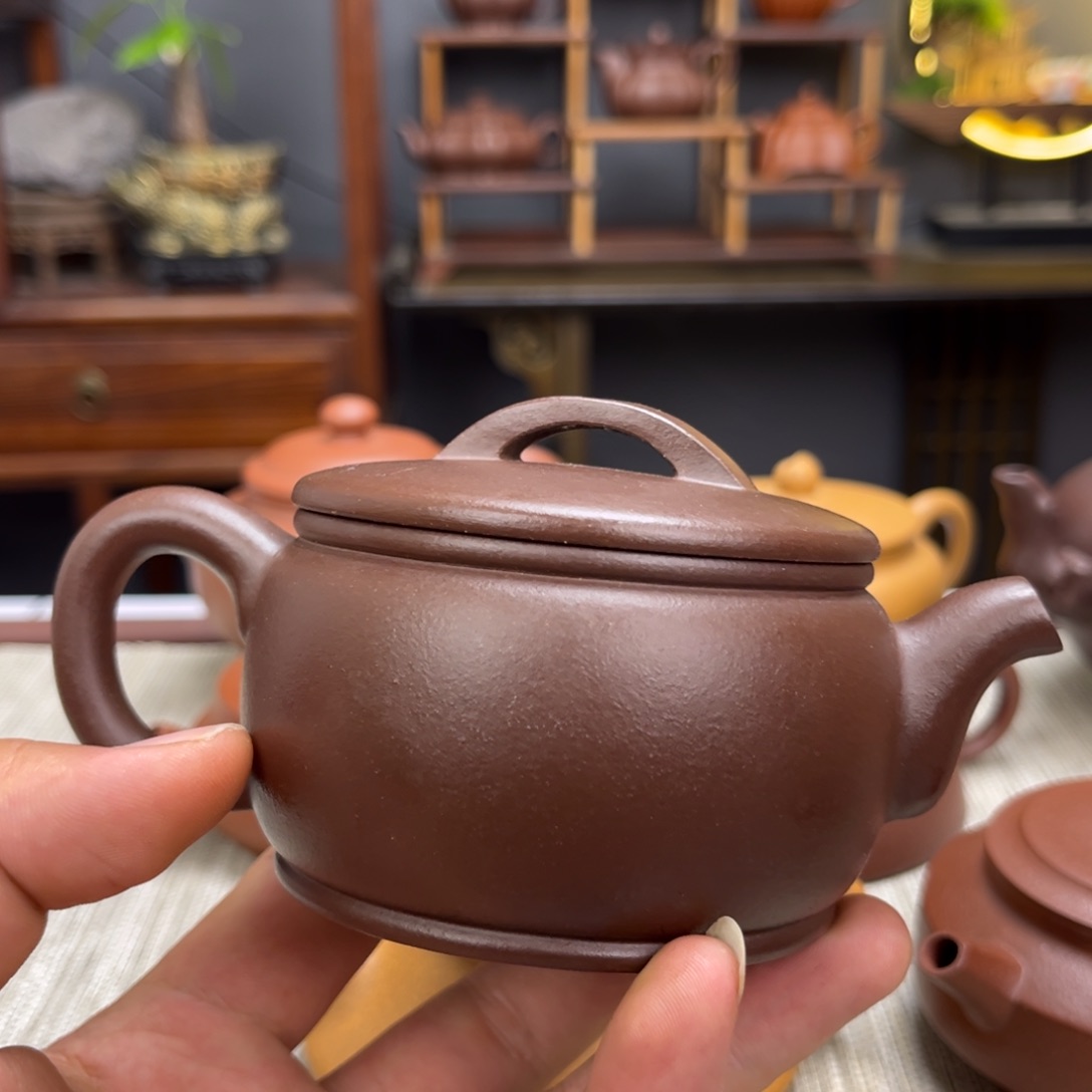 紫泥茶壶容量220毫升