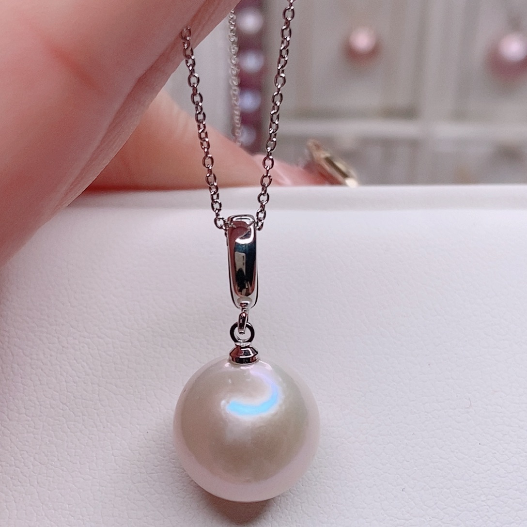 淡水珍珠颈饰合金