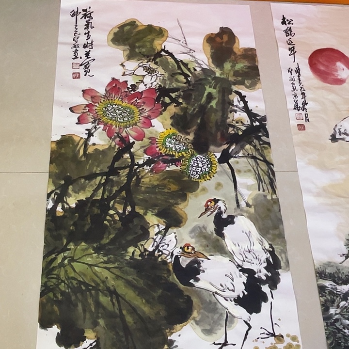 国画张圣敏先生纯手绘作品