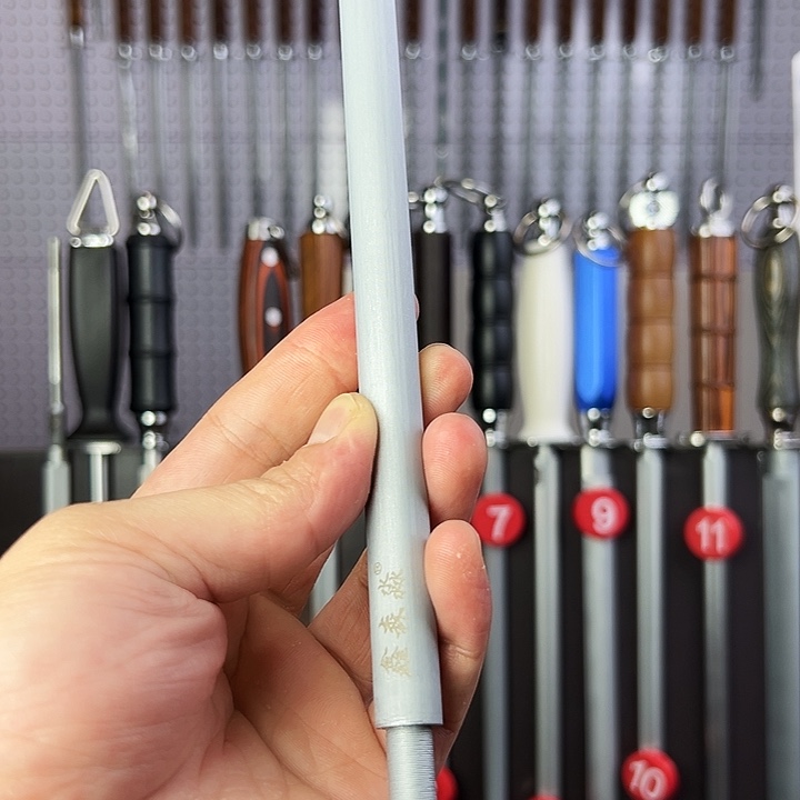 大***4多拉齿超细纹一体钢商用磨刀棒