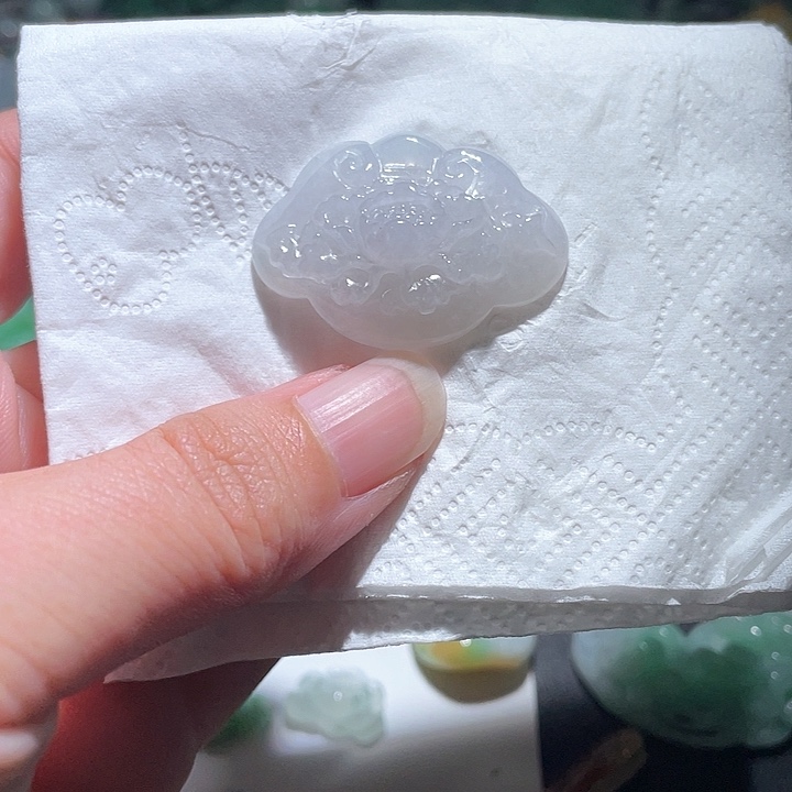 颈饰未镶嵌翡翠天
