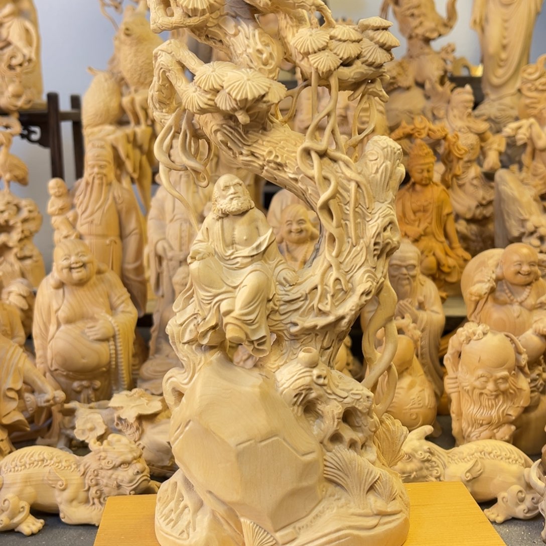 微***生木小叶黄杨木21高坐松达摩有瑕