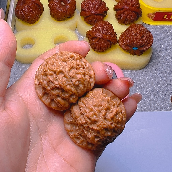 把件桃核热**血麒麟