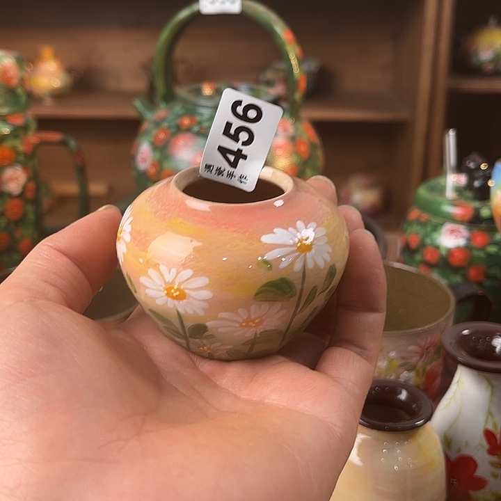 纯纯莫奈油画风纯纯莫奈油画风花瓶