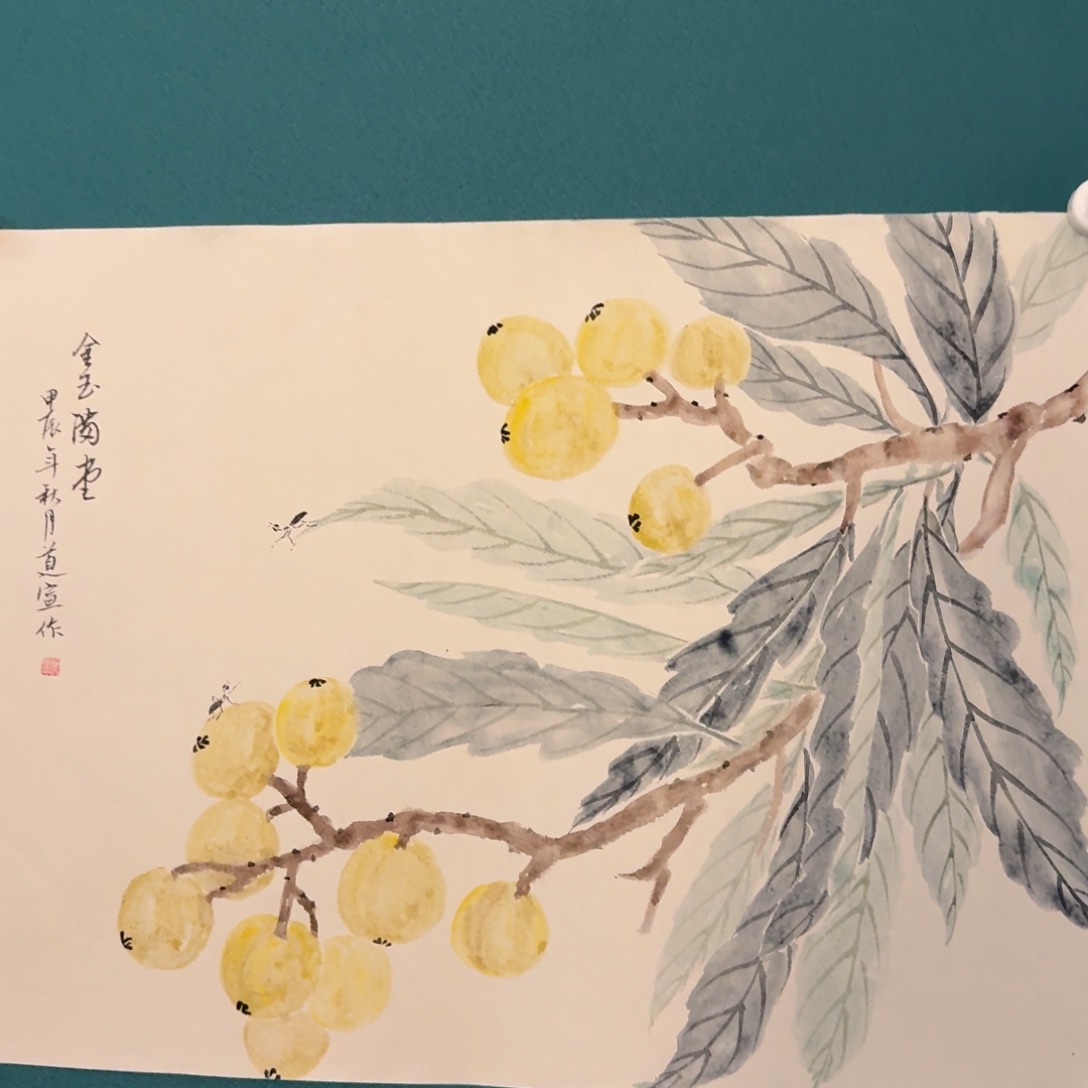 国画董老师作品画作