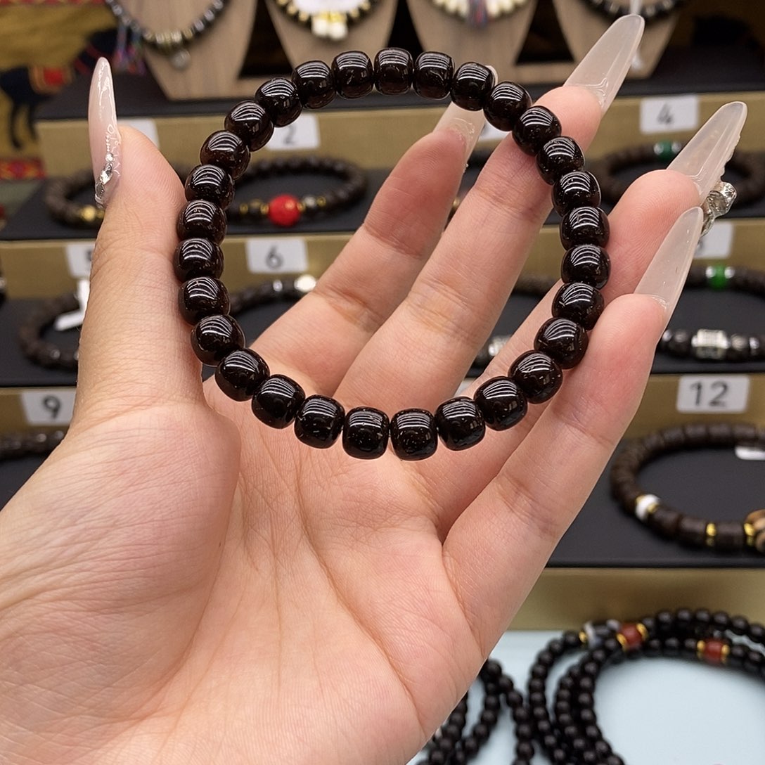 常***术手串椰蒂原生态8*7