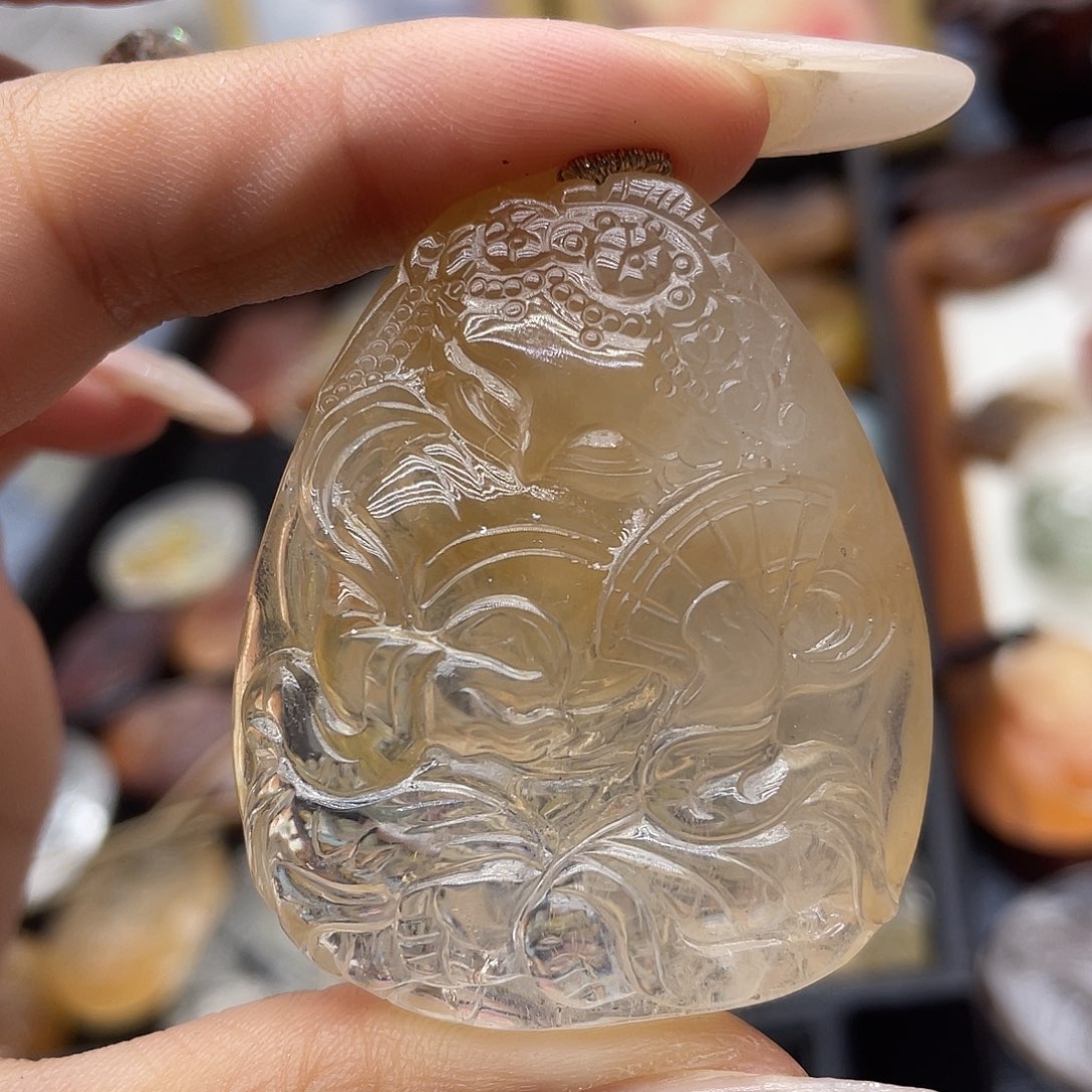 颈饰未镶嵌水晶天然