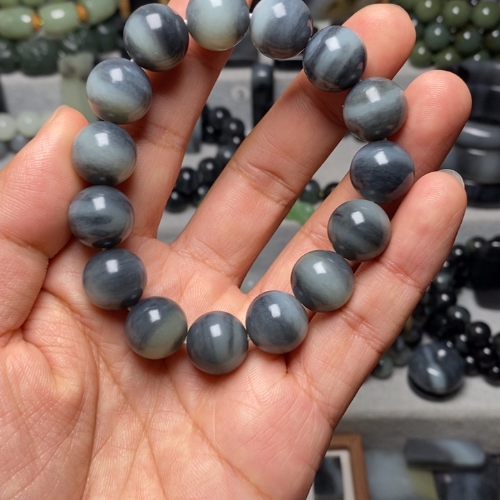 江***鸟和田玉（子料）未镶嵌颈饰