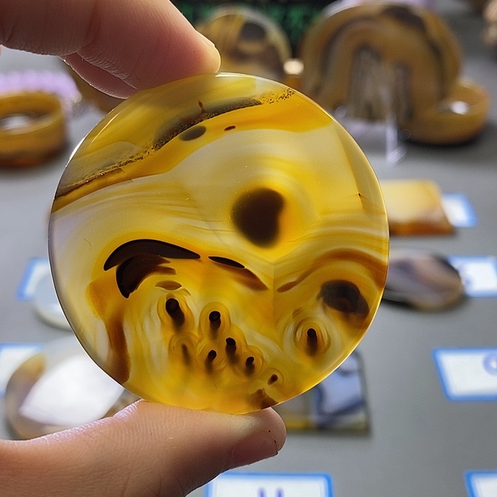 玛瑙/玉髓未镶嵌珠宝半成品87