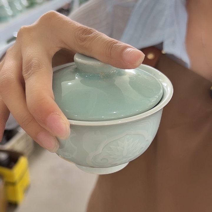 小米茶器龙泉青瓷