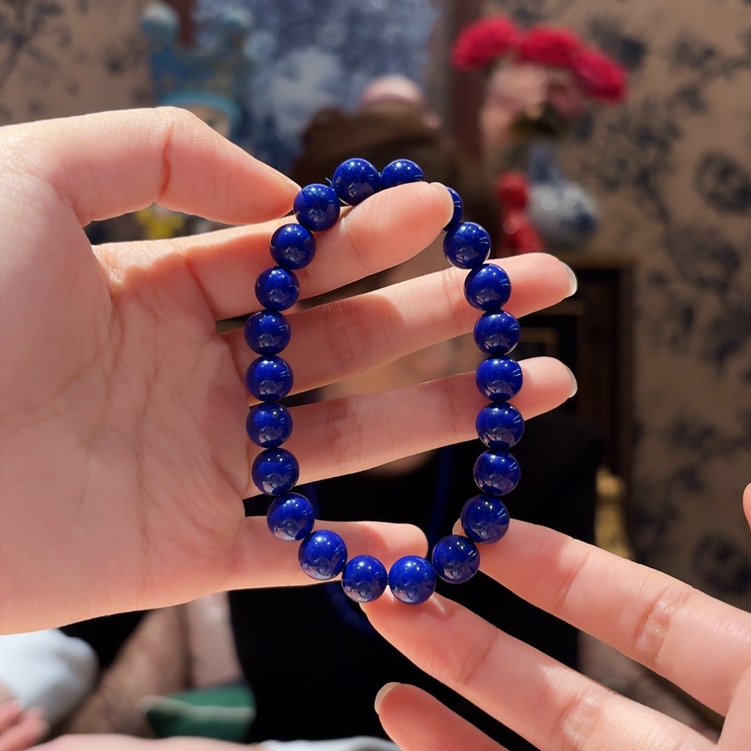 青金石手串未镶嵌