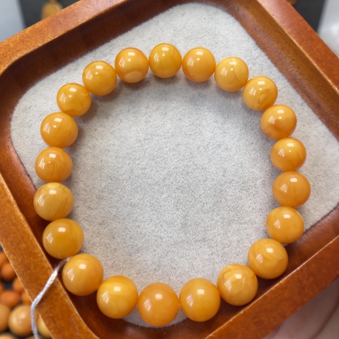 蜜蜡未镶嵌手链蜜蜡