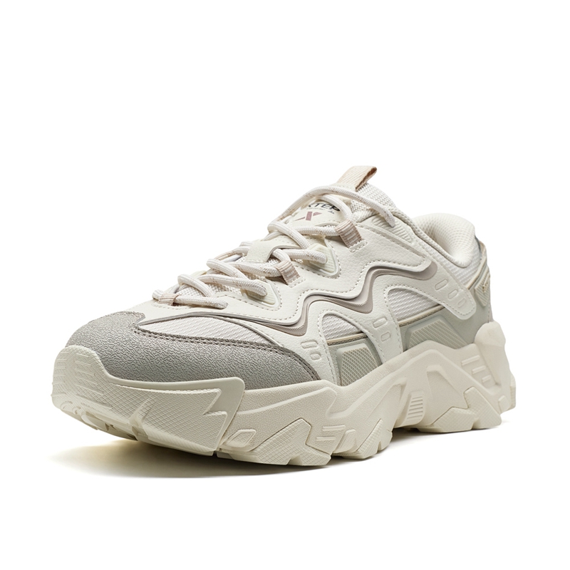 XTEP/特步时尚百搭厚底【赤壁5.0】男子复古休闲鞋975419320008