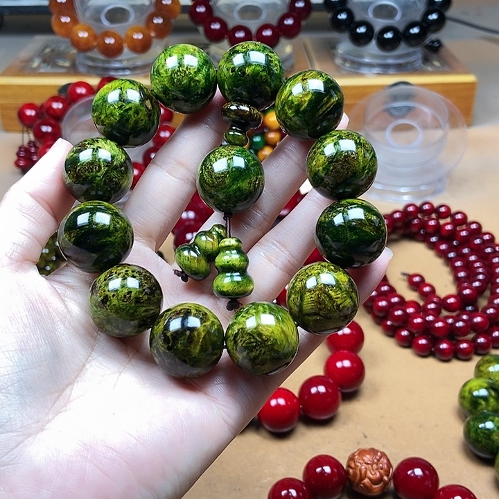 【闪购商品】贝壳杉（血龙木）手串/手链2.0*12