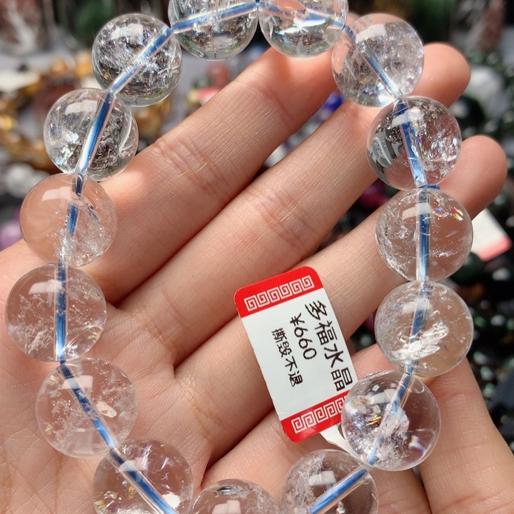 水晶手绳未镶嵌天然