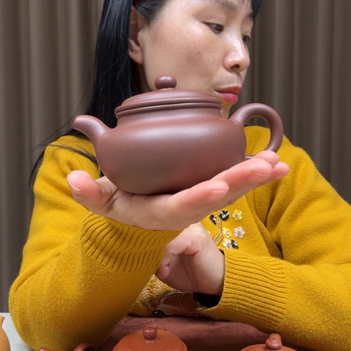 紫砂茶壶40目底槽清仿古200cc全手工