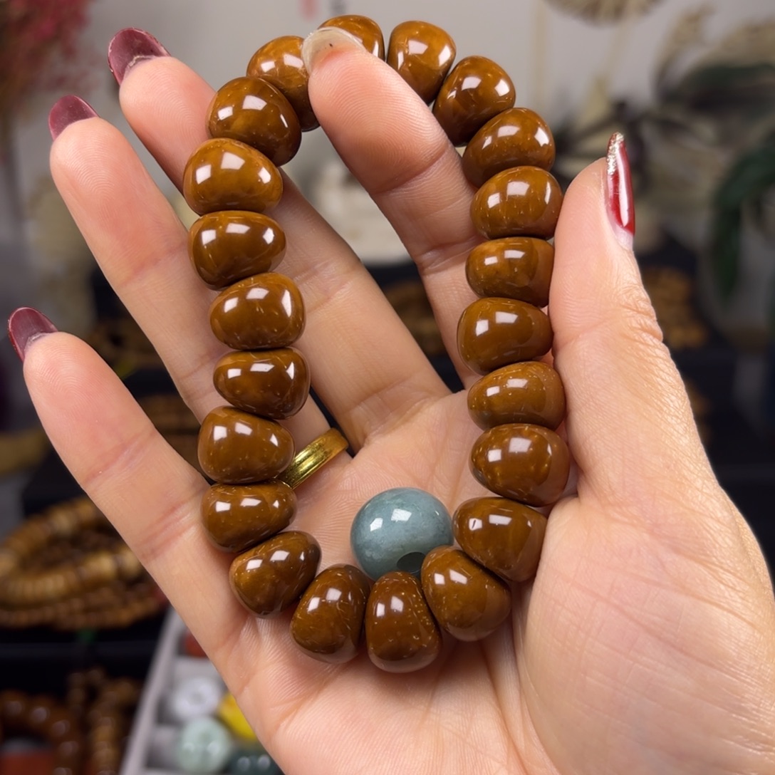 库克手串库克大肠卡14.4精挑