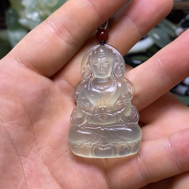 岫玉未镶嵌岫玉颈饰