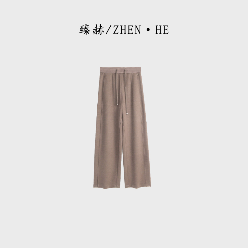 臻赫/ZHEN·HE 秋冬新款 女士阔腿休闲裤 2025秋冬