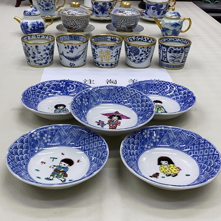 摆件口径13.5进口瓷器