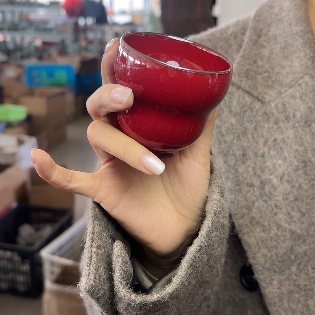 龙泉云间青瓷小米茶器