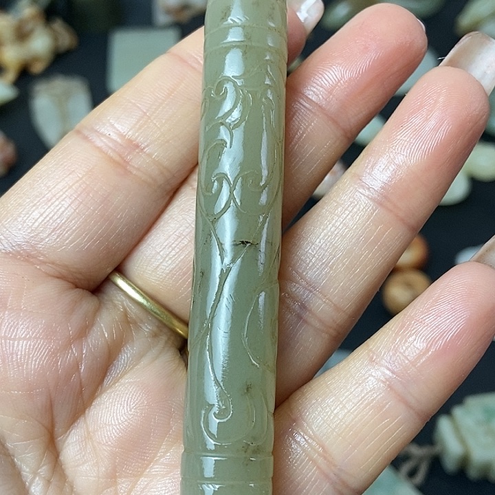 和田玉（糖玉）挂件未镶嵌