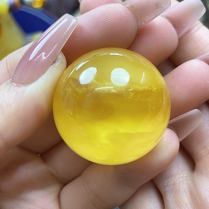琥珀颈饰未镶嵌吊坠