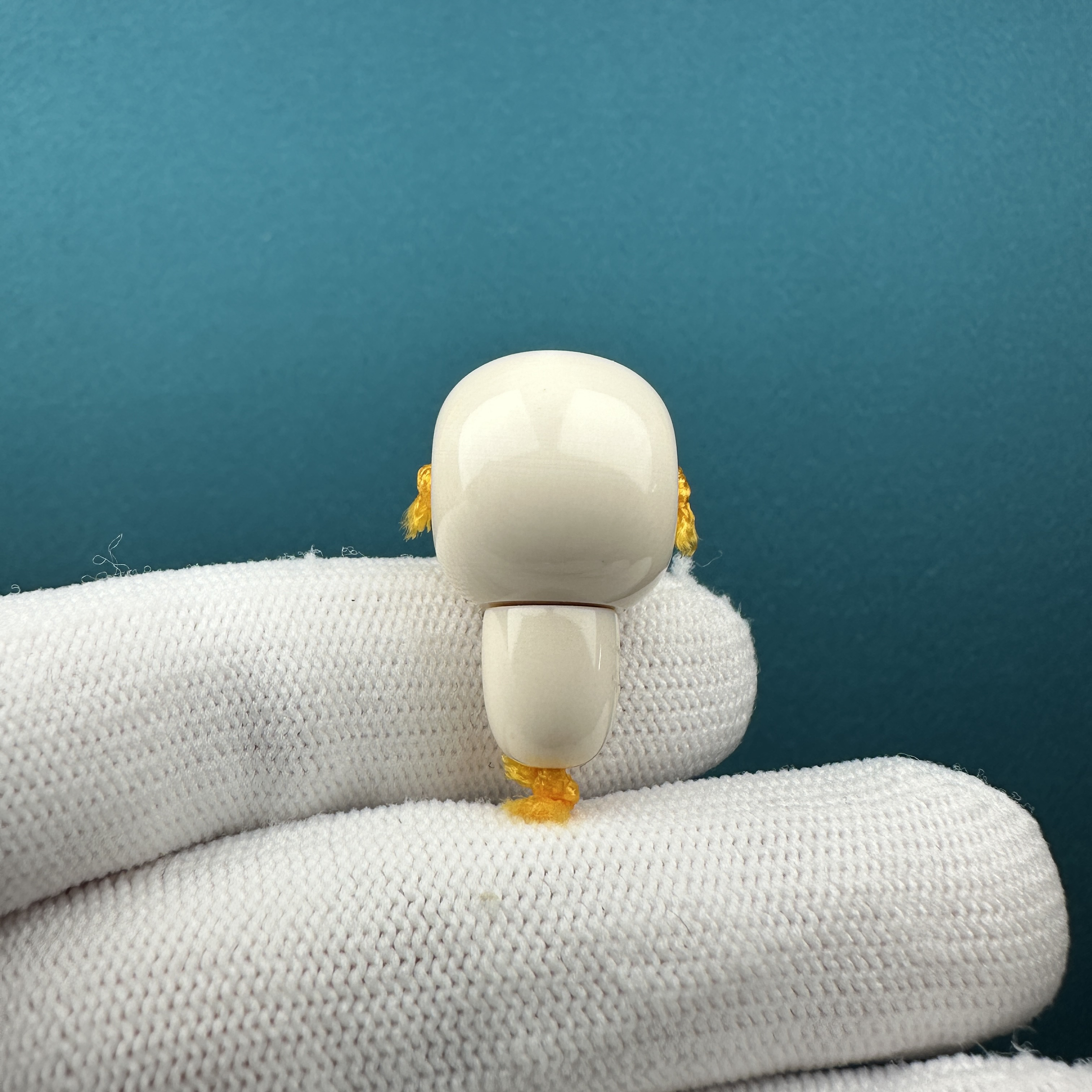 K4160天然猛犸 分体藏式三通15.3*26.7mm一物一图 假一罚十