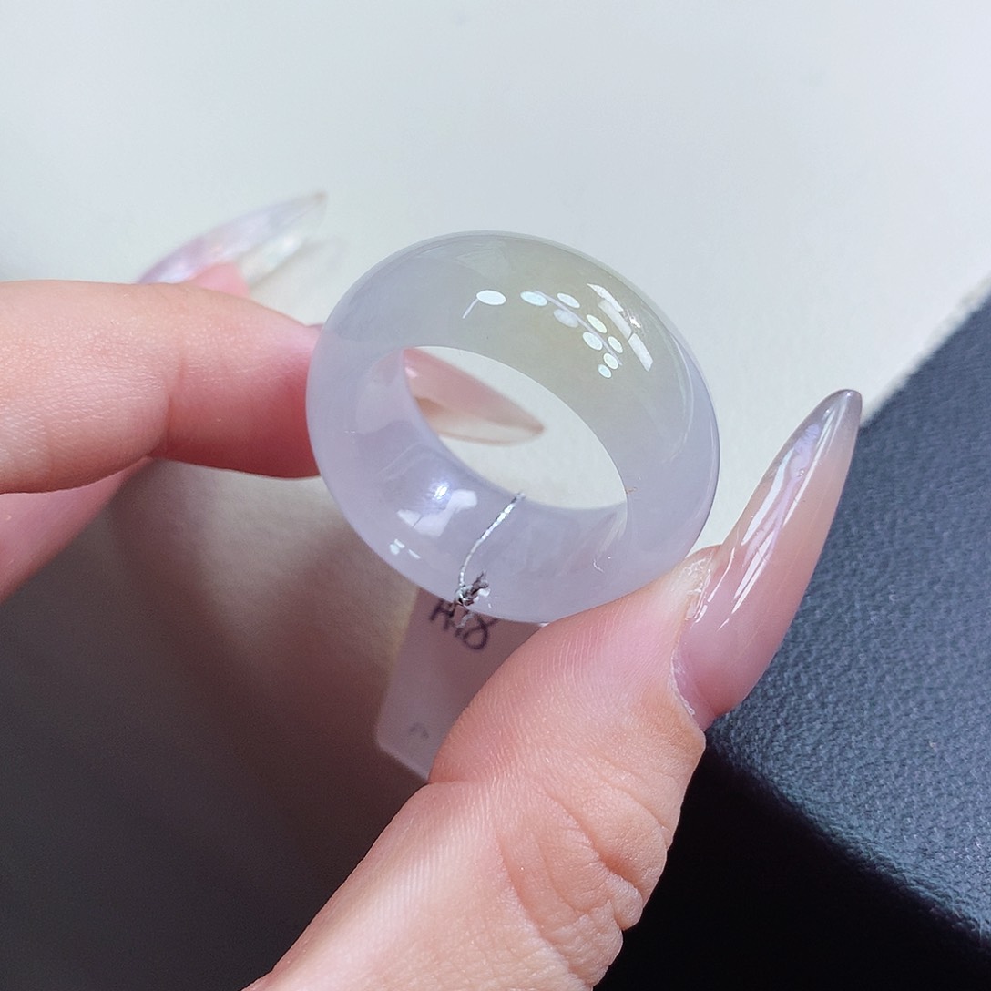 未镶嵌戒指翡翠23-24号