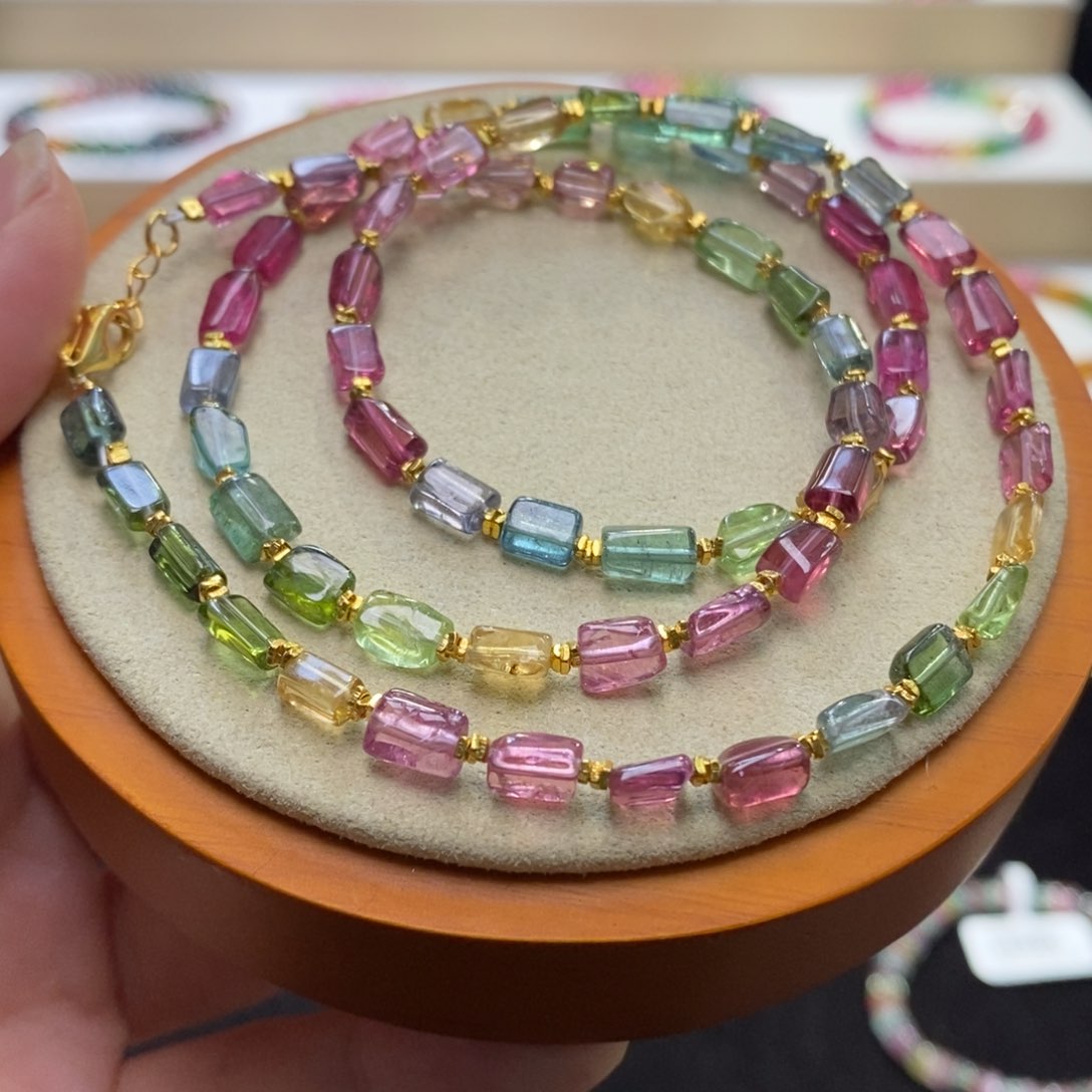 【闪购商品】碧玺手串未镶嵌两天看货期