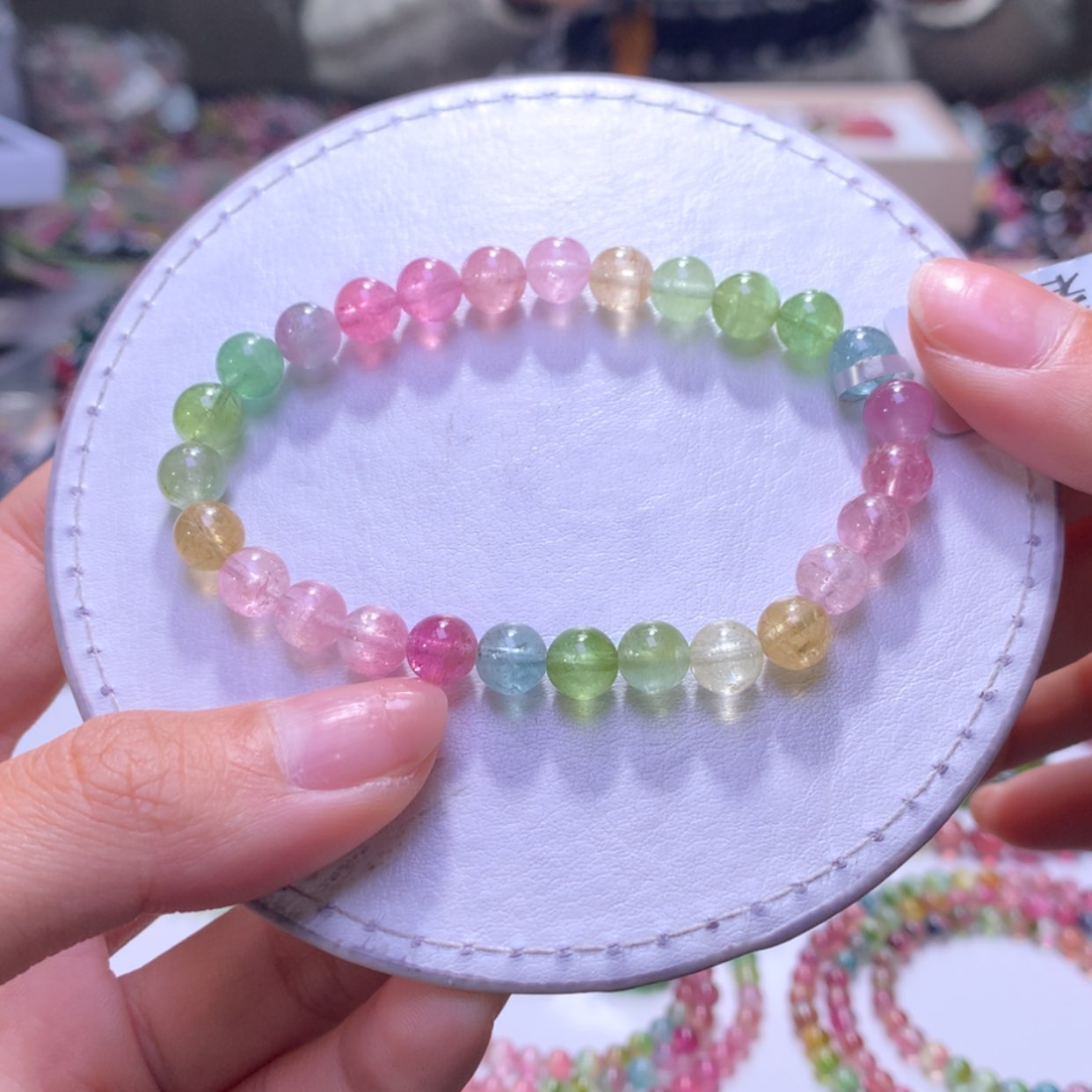 【闪购商品】未镶嵌手串碧玺