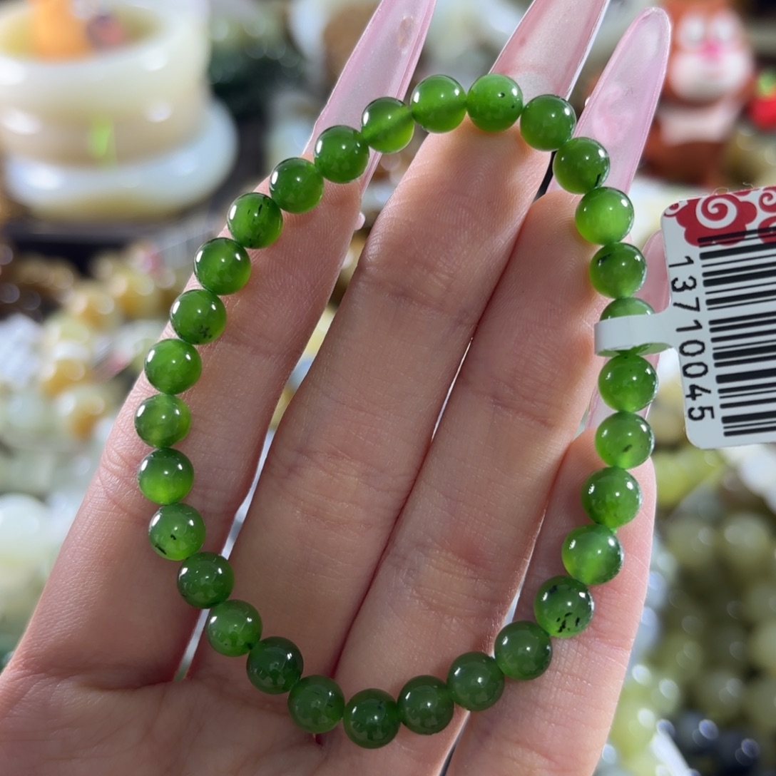 和田玉未镶嵌手链427