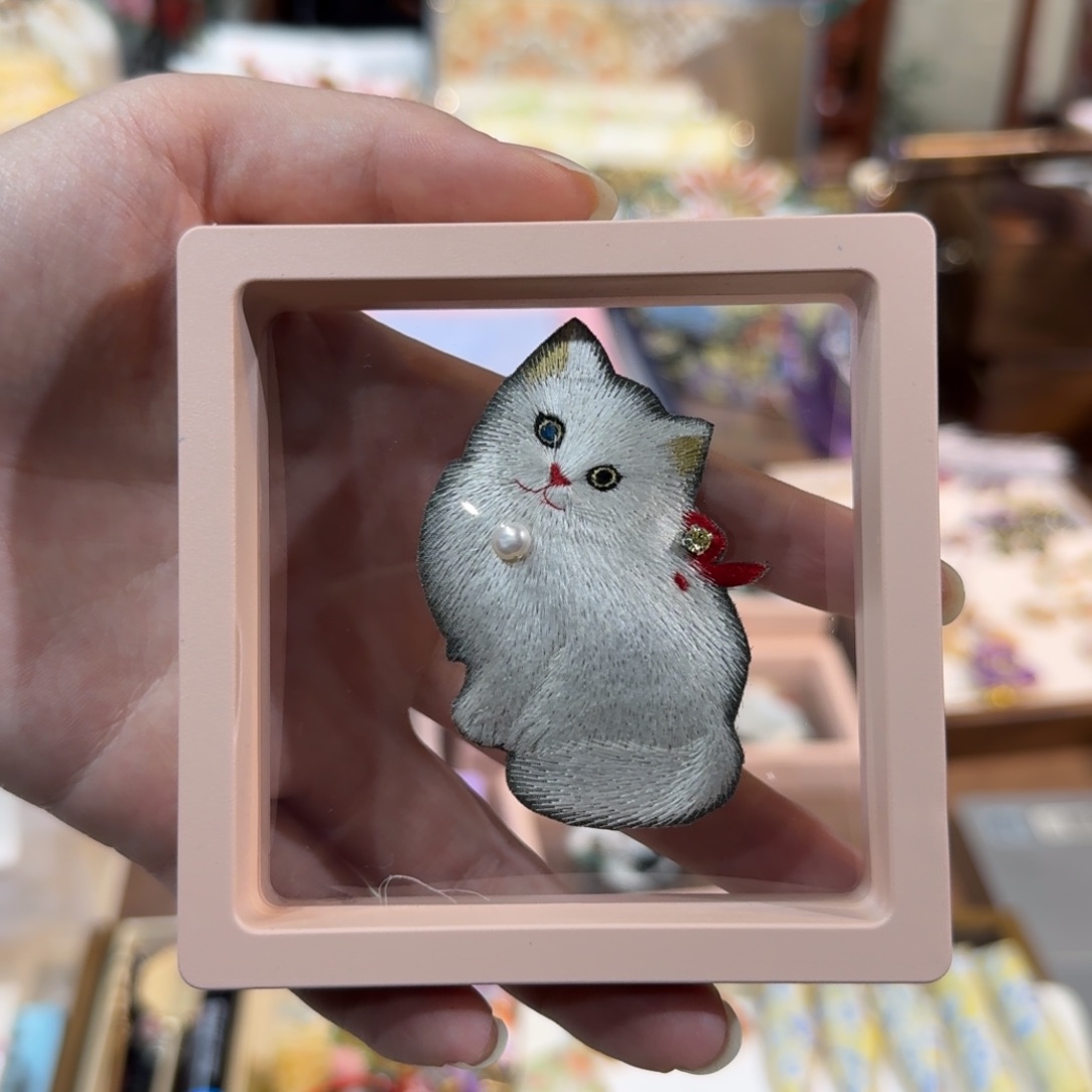 刺绣花*婆纯手工工艺品