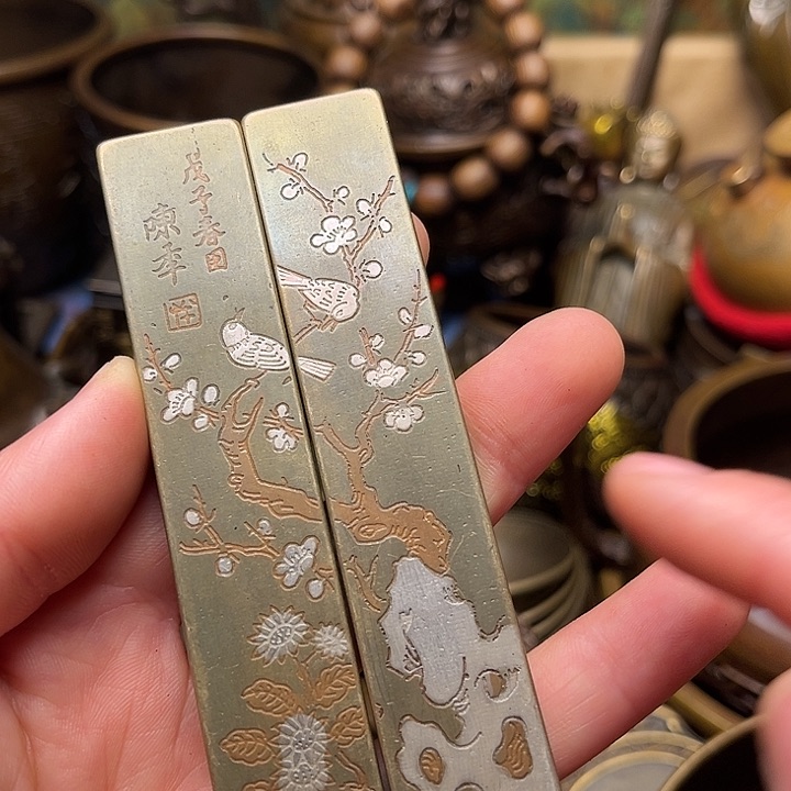 精美铜器批发档口