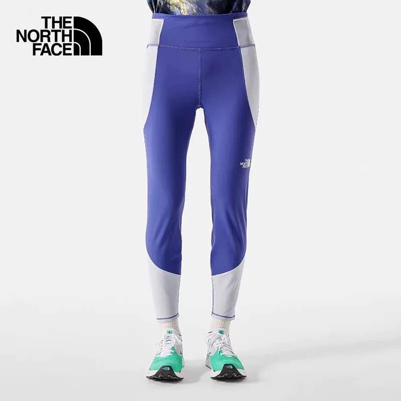 正品 北面 女士紧身裤 薄绒跑步健身瑜伽训练裤 S码 84L1