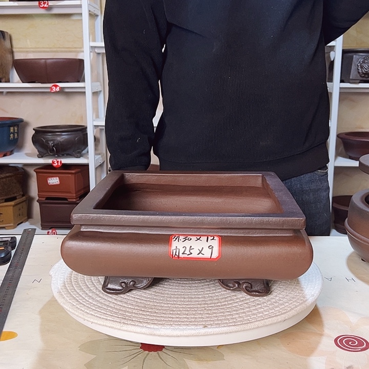 紫砂花盆紫砂花盆