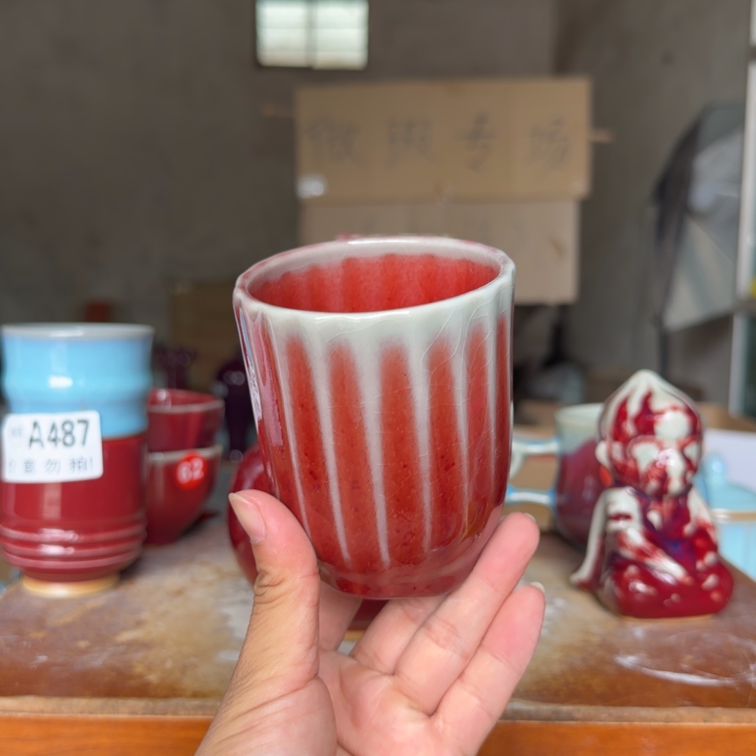 摆件郑家钧瓷摆件微瑕