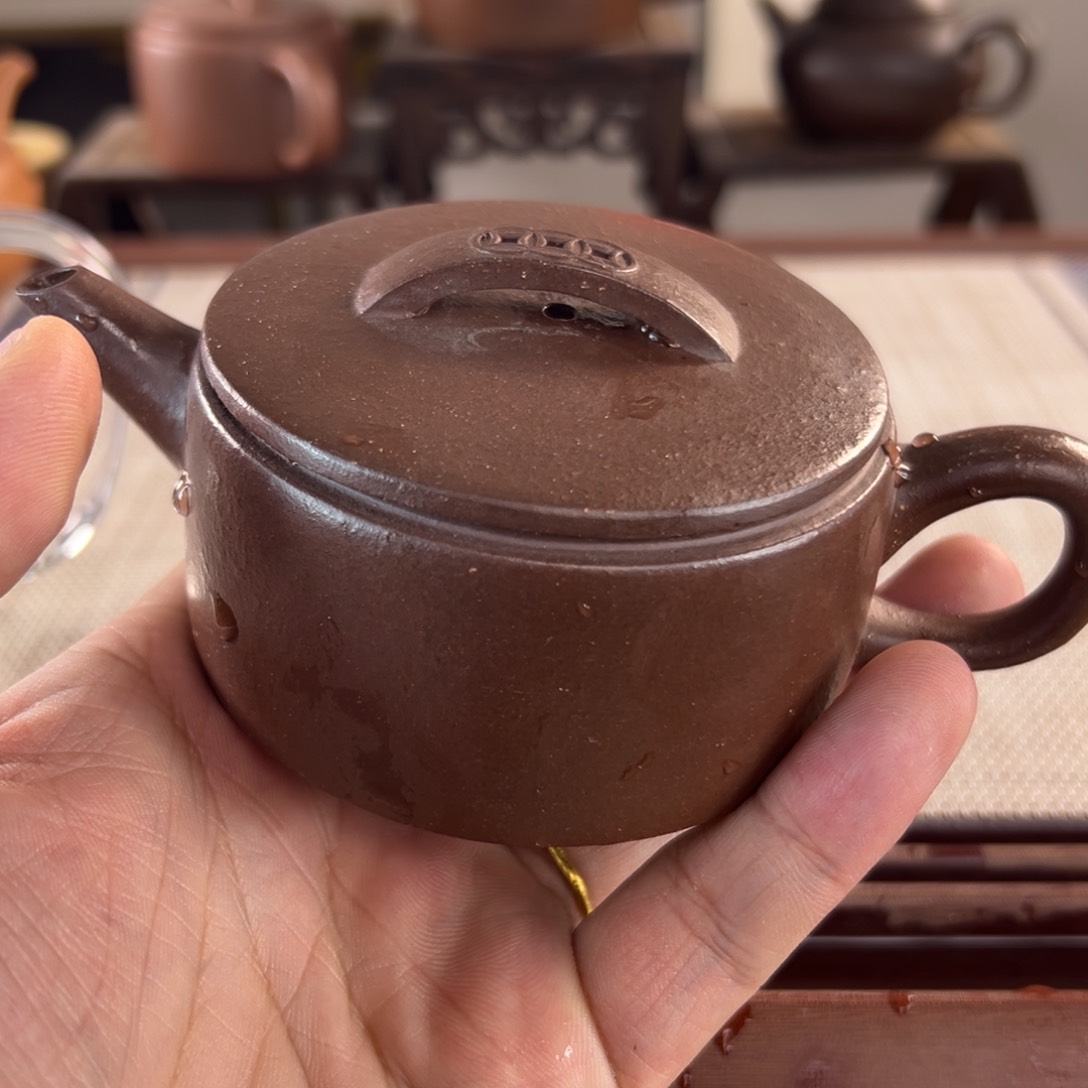 紫砂微瑕茶壶无礼盒无证书